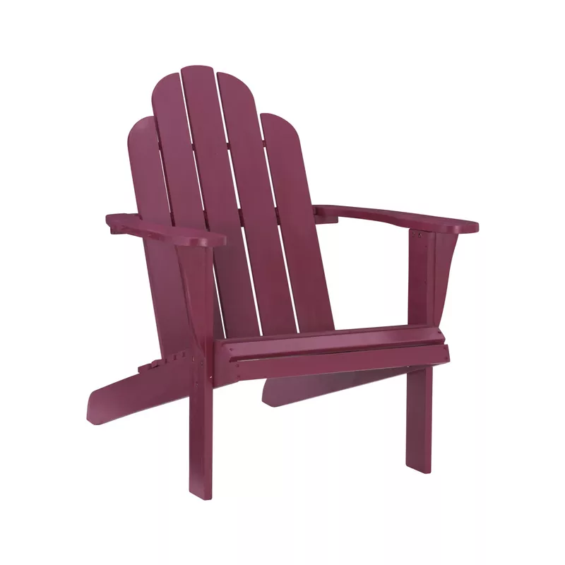 Rosebay Adriondack Chair Red