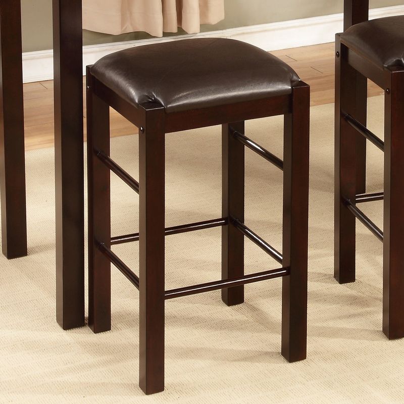 Copper Grove Luther 3-piece Counter Height Table and Chair Set - Espresso