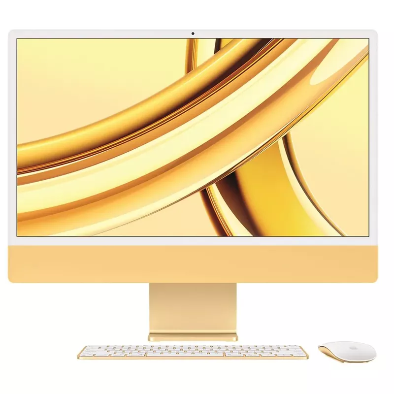 Apple - iMac 24" All-in-One - M3 chip - 8GB Memory - 256GB (Latest Model) - Pink