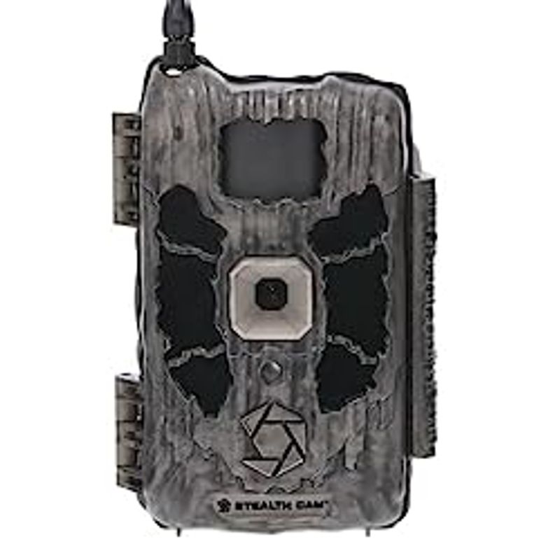 Stealth Cam DECEPTOR Camera, 40MP, Dual Network, On-Demand Photo, Cracked Mud Camo
