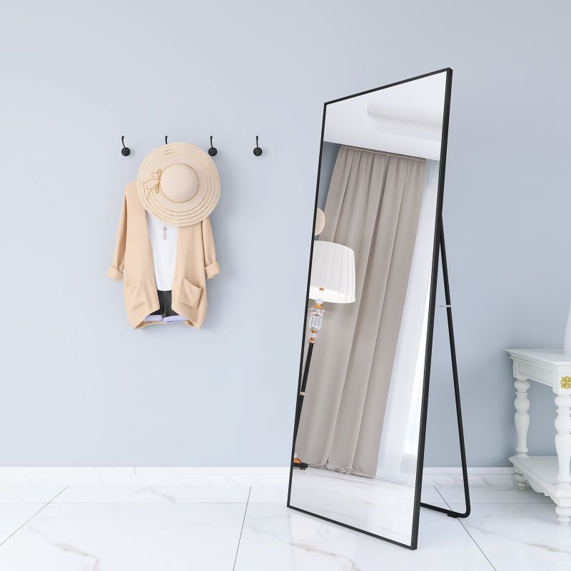 65" x 24" Full Length Mirror Hanging Standing or Leaning - 65*24 - Gold