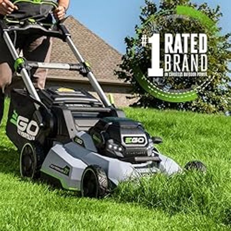 EGO Power+ LM2156SP 21-in 56 Volt Select Cut XP Mower with Touch Drive Self-Propelled Technology with 10.0Ah Battery and Turbo Charger