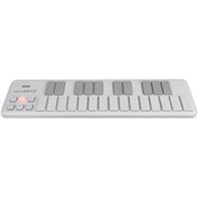 Korg NanoKEY2 Slim-Line USB MIDI Controller, 25 Keys, Modulation Switch, White