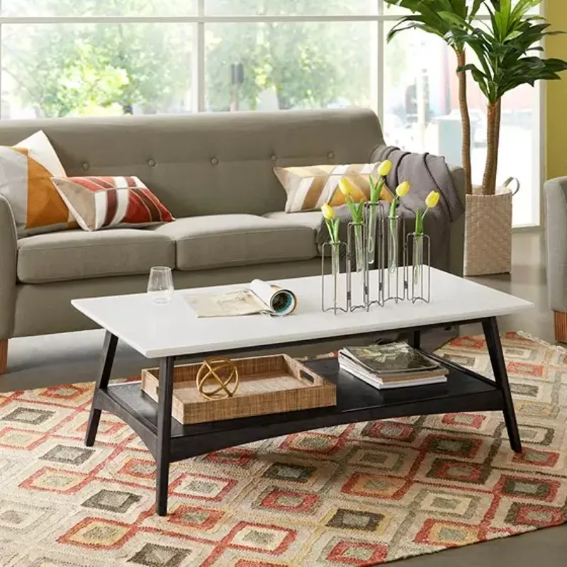 Off-White, Black Parker Coffee Table