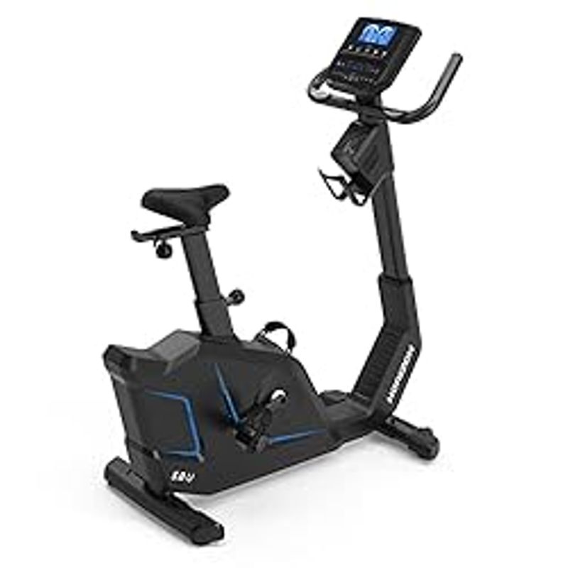 Horizon Fitness 5.0U Upright Bike, Fitness & Cardio, Magnetic Resistance Cycle with Bluetooth, Padded Seat, Step-through Frame, and 300lb...