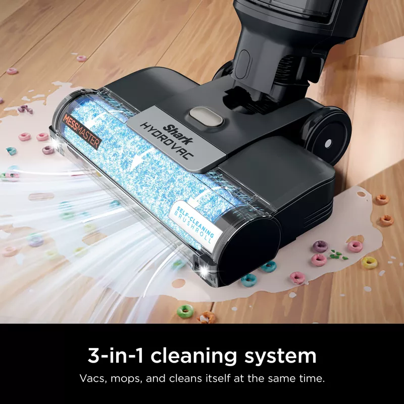 Shark - HydroVac MessMaster Heavy Duty Cordless 3-in-1 Vacuum, Mop and Self-Cleaning System For Floors & Area Rugs - Multi