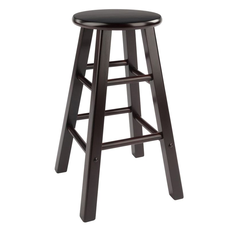 Element Counter Stools, 2-Pc Set, Espresso - Counter Height - 23-28 in. - Set of 2 - Brown