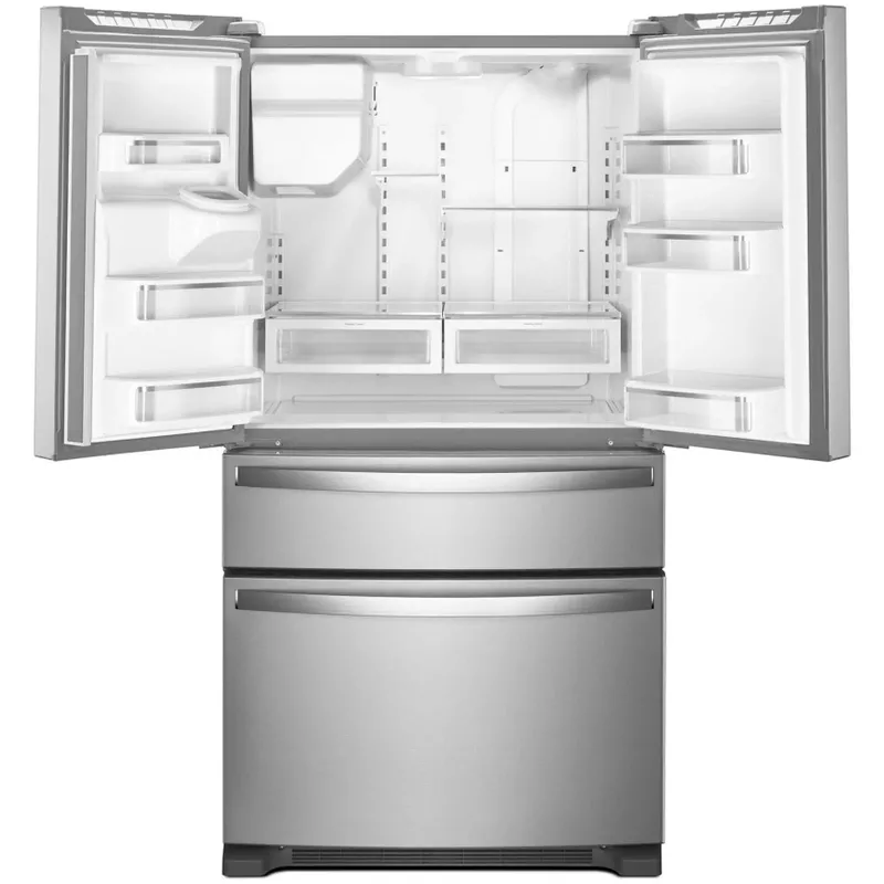 Whirlpool - 24.5 Cu. Ft. 4-Door French Door Refrigerator - Stainless steel