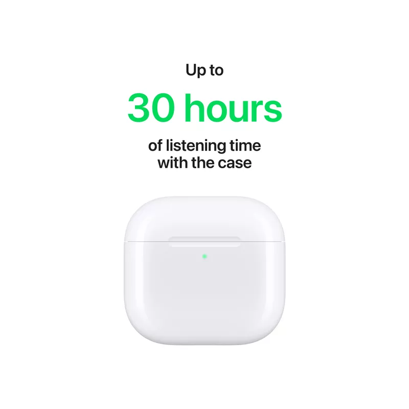 Apple - AirPods 4 - White