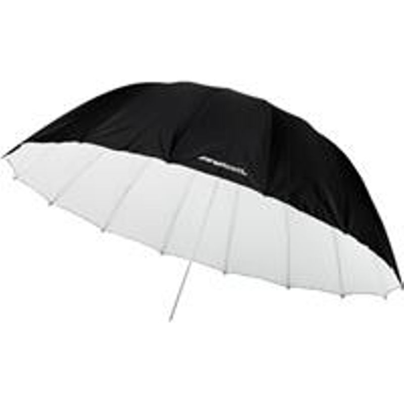 Westcott 7 Feet Parabolic Umbrella, White/Black