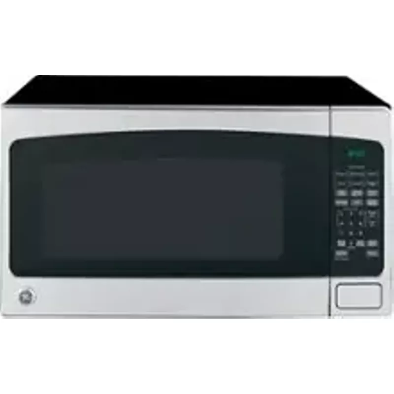 GE - 2.0 Cu. Ft. Full-Size Microwave - Stainless Steel