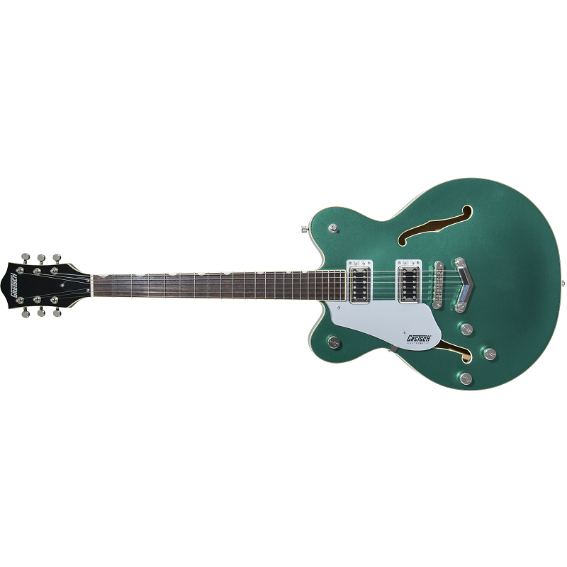 Gretsch G5622LH Electromatic Center Block Double-Cut Left Handed Electric Guitar with V-Stoptail. Laurel FB, Georgia Green