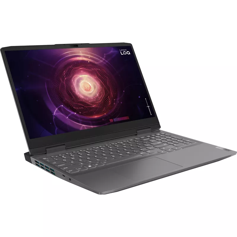 Lenovo - LOQ 15.6" Gaming Laptop FHD - AMD Ryzen 7 7840HS with 8GB Memory - NVIDIA GeForce RTX 4050 6GB - 512GB SSD - Storm Grey