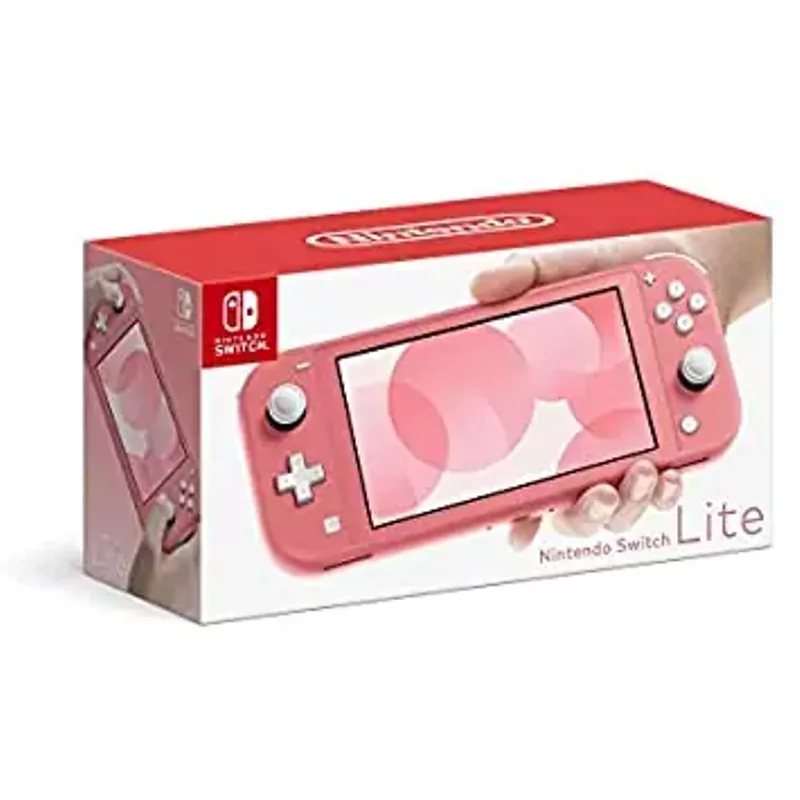 Nintendo - Switch LITE Coral + Animal Crossing BUNDLE