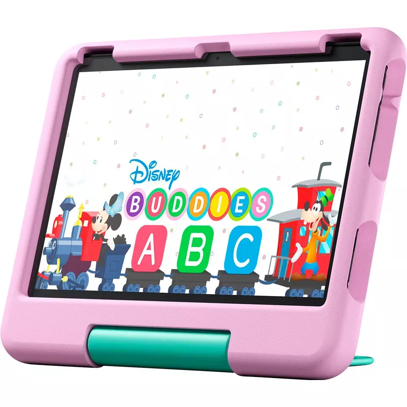 Amazon - Fire HD 10 Kids - 10.1" Tablet (2023 Release) - 32GB with Wi-Fi - Pink