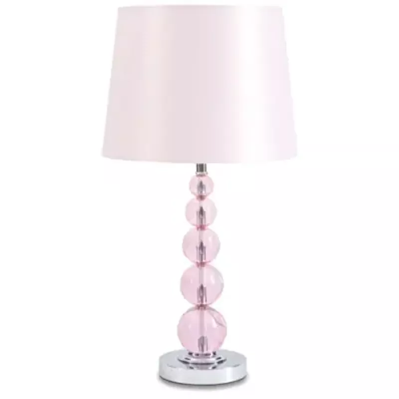 Pink Letty Crystal Table Lamp (1/CN)