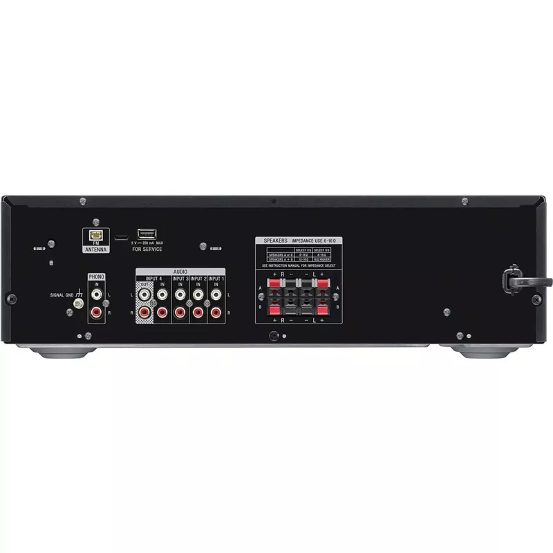 Sony - STRDH190- 2-Ch. Stereo Receiver with Bluetooth & Phono Input for Turntables - Black