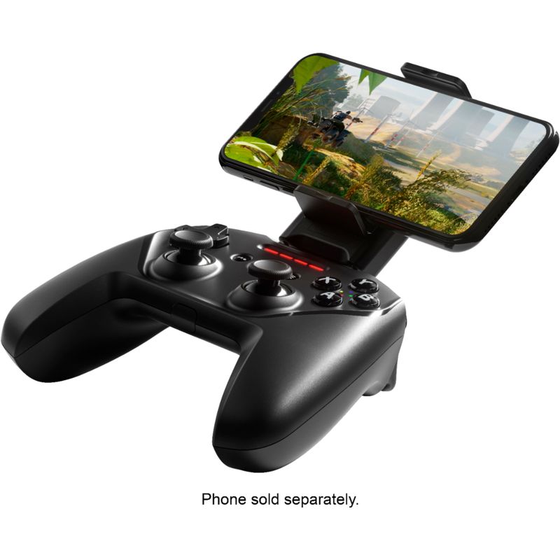 Alt View Zoom 14. SteelSeries - Nimbus+ Wireless Gaming Controller for Apple iOS, iPadOS, tvOS Devices - Black