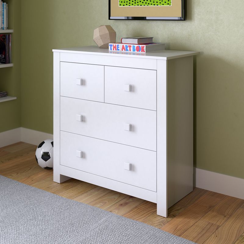 CorLiving Madison Chest of Drawers - White