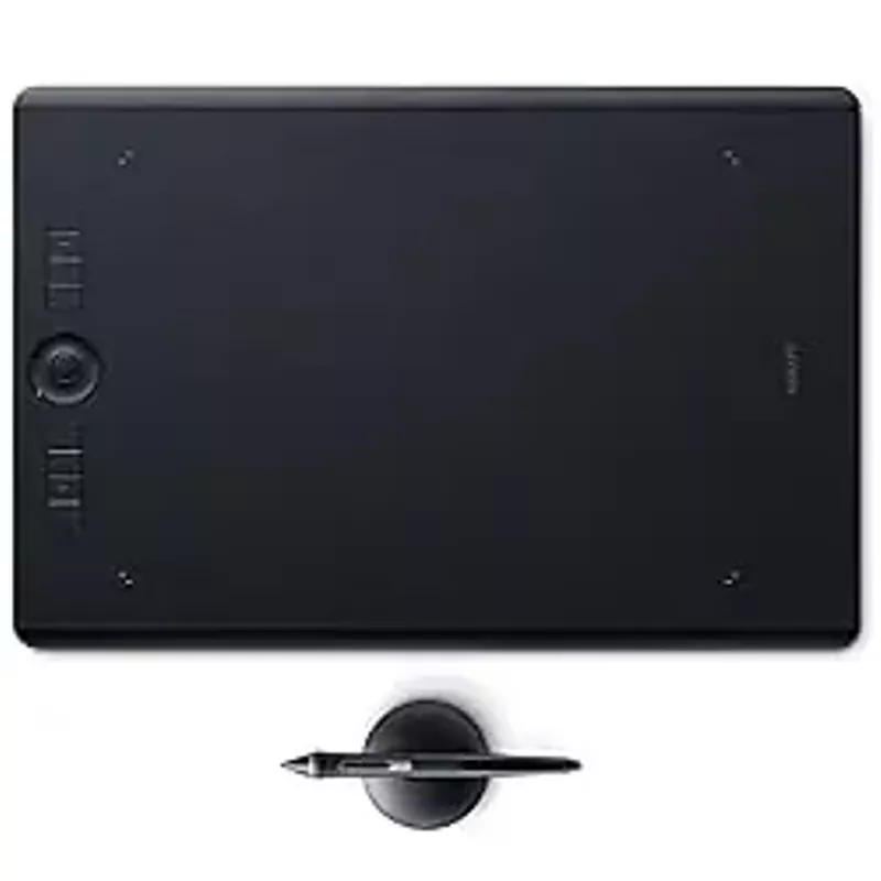 Wacom - Intuos Pro Pen Drawing Tablet (Large) - Black