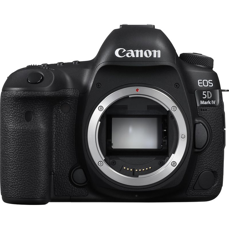 Front Zoom. Canon - EOS 5D Mark IV DSLR Camera (Body Only) - Black