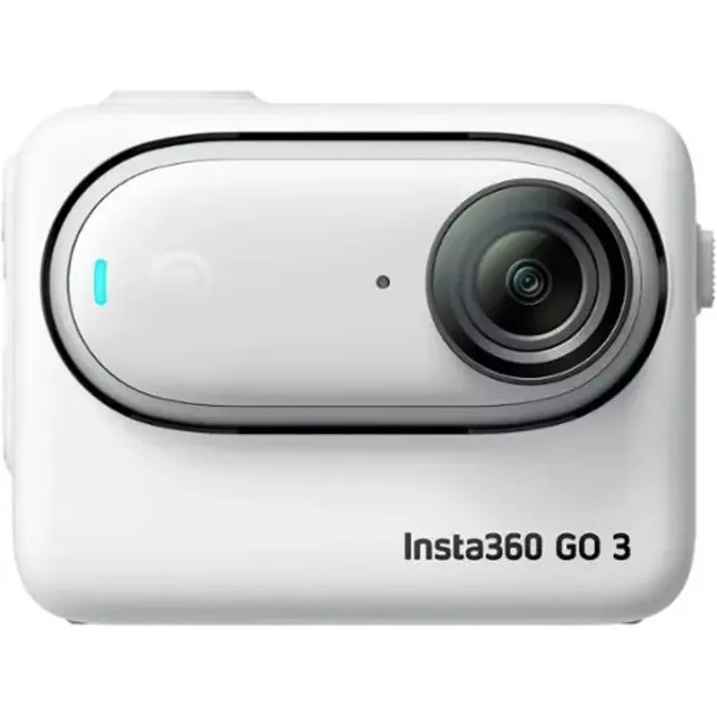 Insta360 - GO 3 (128GB) Action Camera with Lens Guard - White