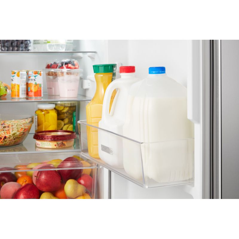 Alt View Zoom 11. Whirlpool - 11.6 Cu. Ft. Top-Freezer Counter-Depth Refrigerator - Stainless steel