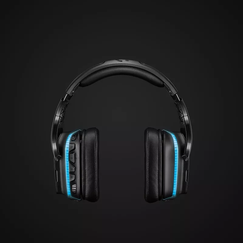 Logitech - G935 Wireless Gaming Headset for PC - Black/Blue