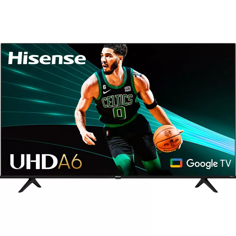 Hisense - 43" Class A6 Series LED 4K UHD HDR LED Google TV