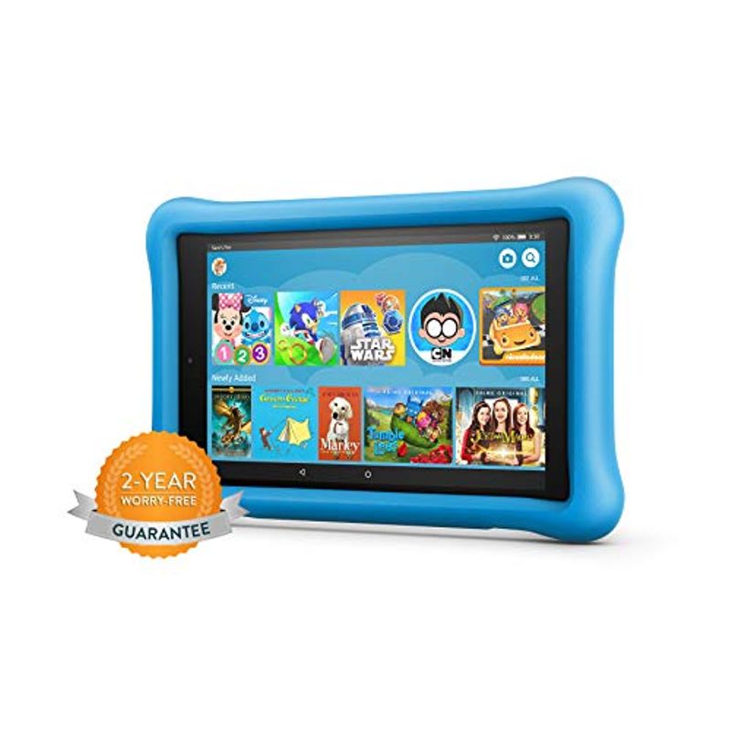 Amazon - Fire HD Kids Edition (8th Generation) - 8" - Tablet - 32GB - Blue