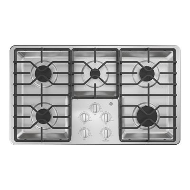 GE 36" Stainless Steel Gas Cooktop