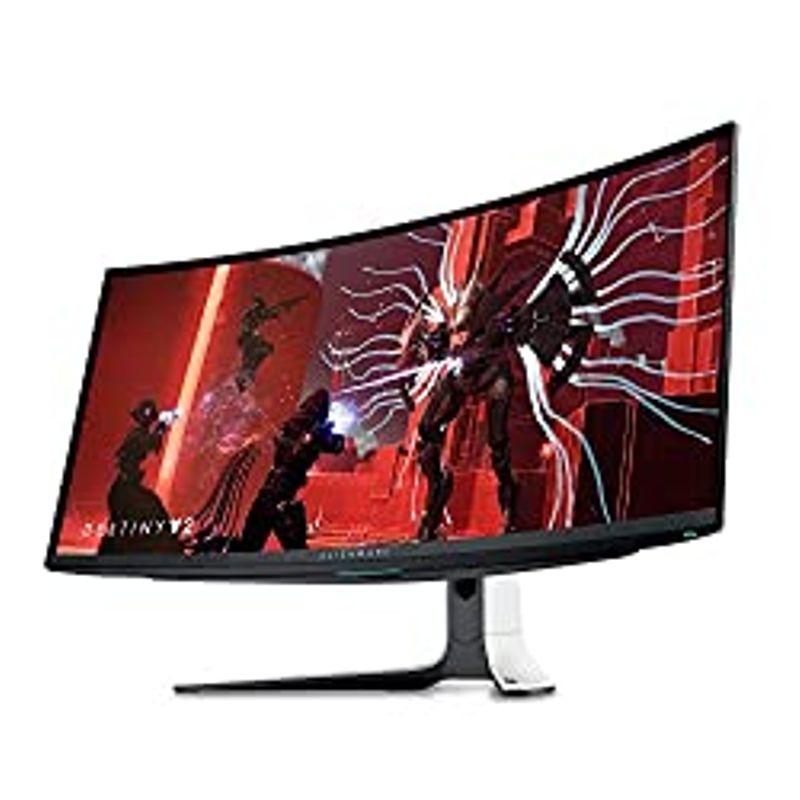 Alienware AW3423DW 34.18-inch Quantom Dot-OLED Curved Gaming Monitor, 3440x1440 pixels at 175Hz, 1800R Curvature, True 0.1ms...