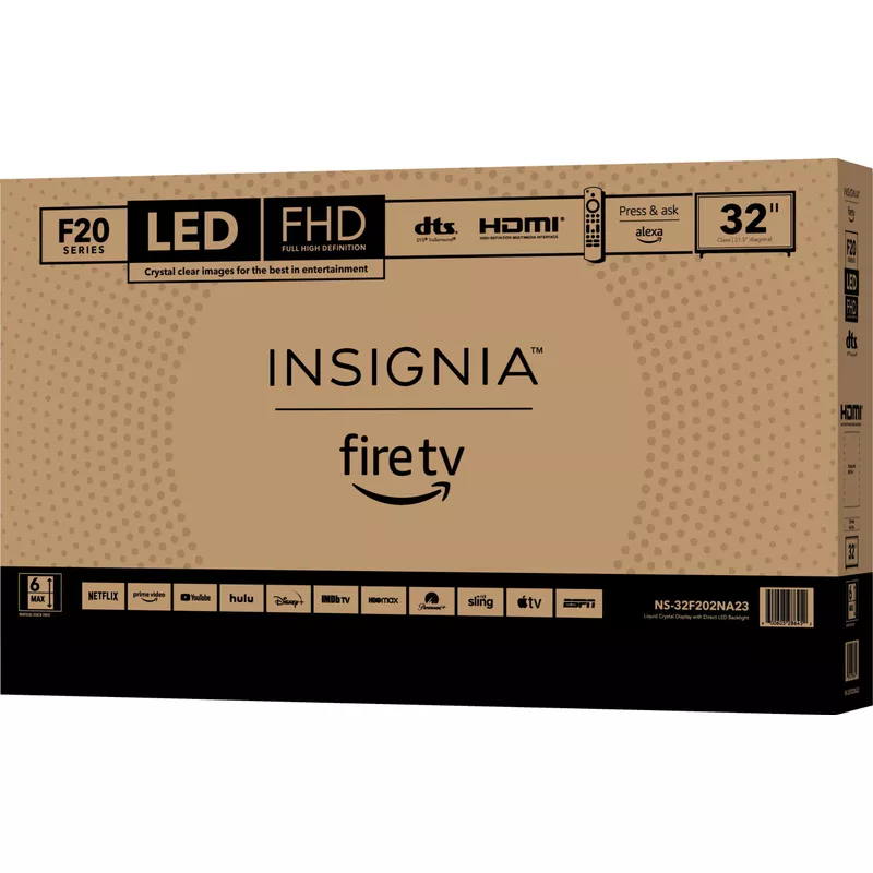 Insignia™ - 32" Class F20 Series LED Full HD Smart Fire TV