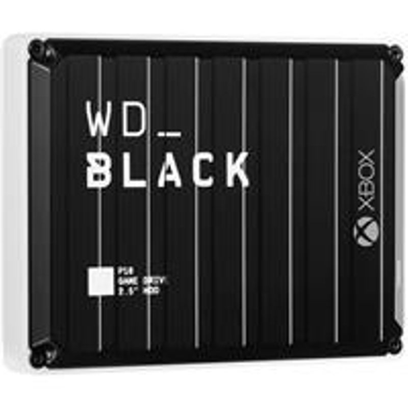 WD - WD_BLACK P10 Game Drive For Xbox 3TB External USB 3.2 Gen 1 Portable Hard Drive - Black With White Trim