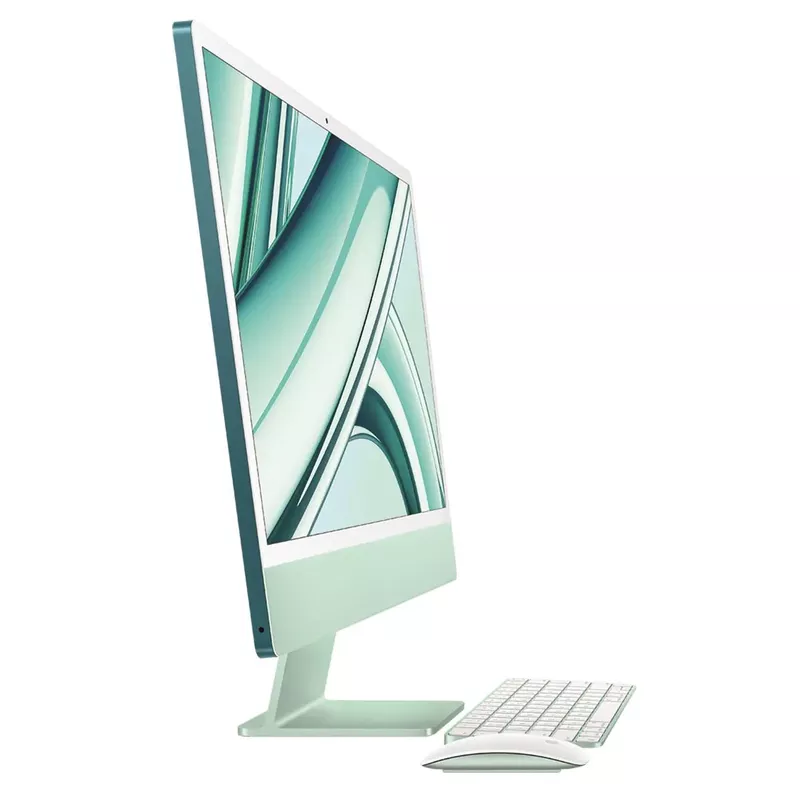 Apple - iMac 24" All-in-One - M3 chip - 8GB Memory - 256GB (Latest Model) - Green