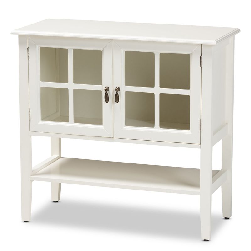 Chauncey Classic and Traditional 2-Door Kitchen Storage Cabinet