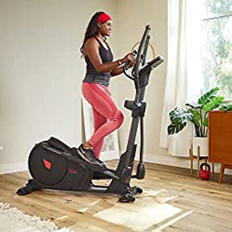 Sunny Health & Fitness Elliptical Exercise Machine Trainer with Optional Exclusive SunnyFit App and Enhanced Bluetooth Connectivity