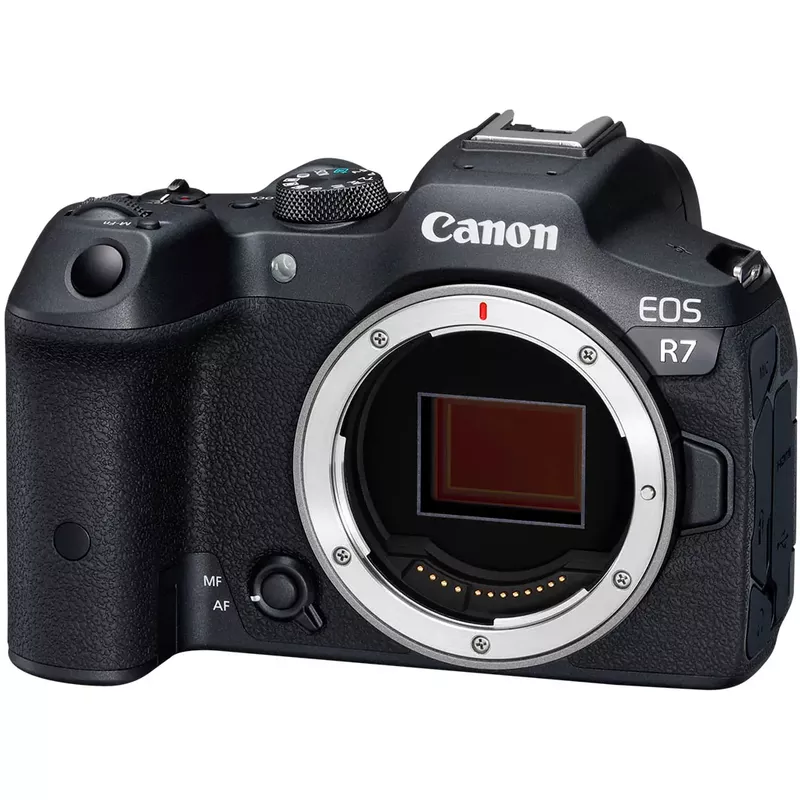 Canon - EOS R7 Mirrorless Camera (Body Only) - Black