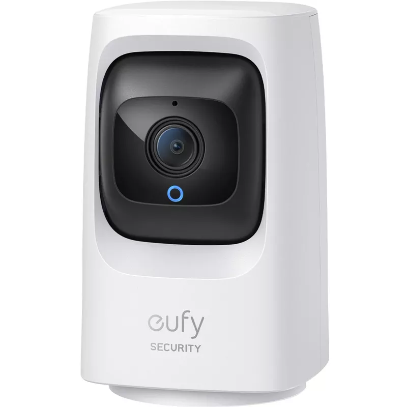 eufy Security - Indoor Cam Mini 2k HD Wi-Fi Pan & Tilt Security Cam - White