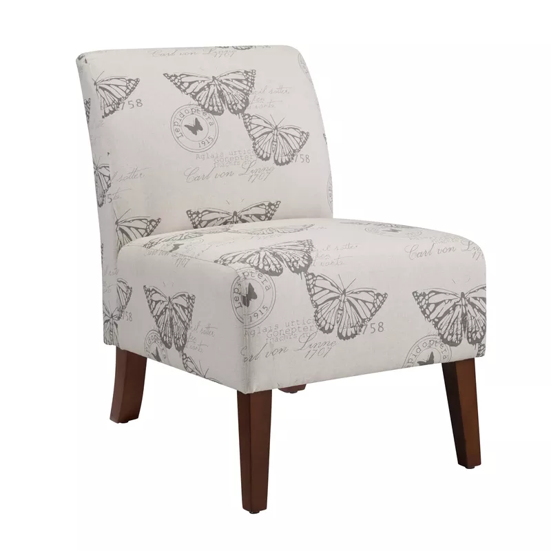 Lombard Slipper Chair Butterfly