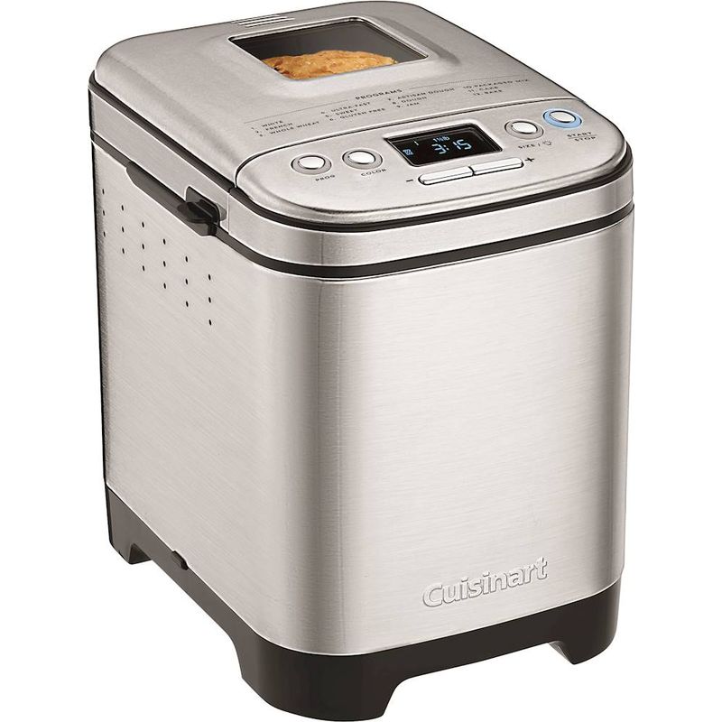 Angle Zoom. Cuisinart - Compact Automatic Bread Maker - Stainless Steel