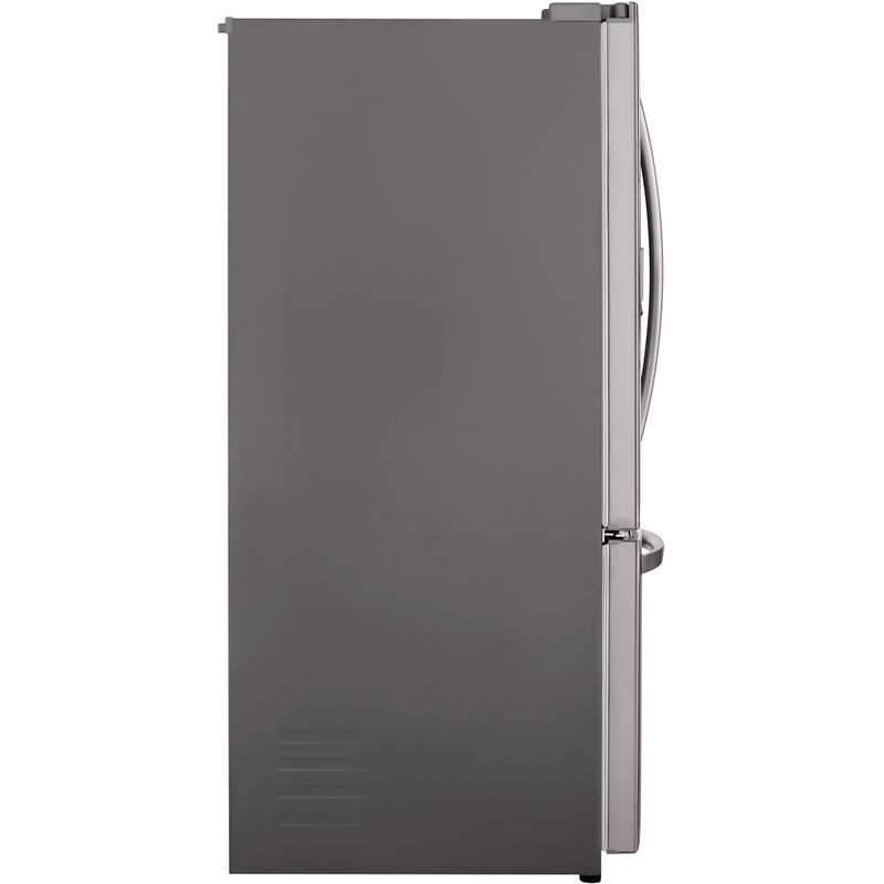 Alt View Zoom 26. LG - 26.2 Cu. Ft. French Door Smart Refrigerator with Dual Ice Maker - Stainless steel
