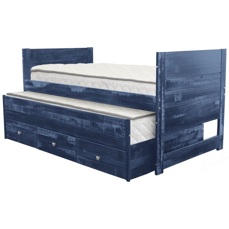 Taylor & Olive Begonia Twin Bed - Weathered Blue