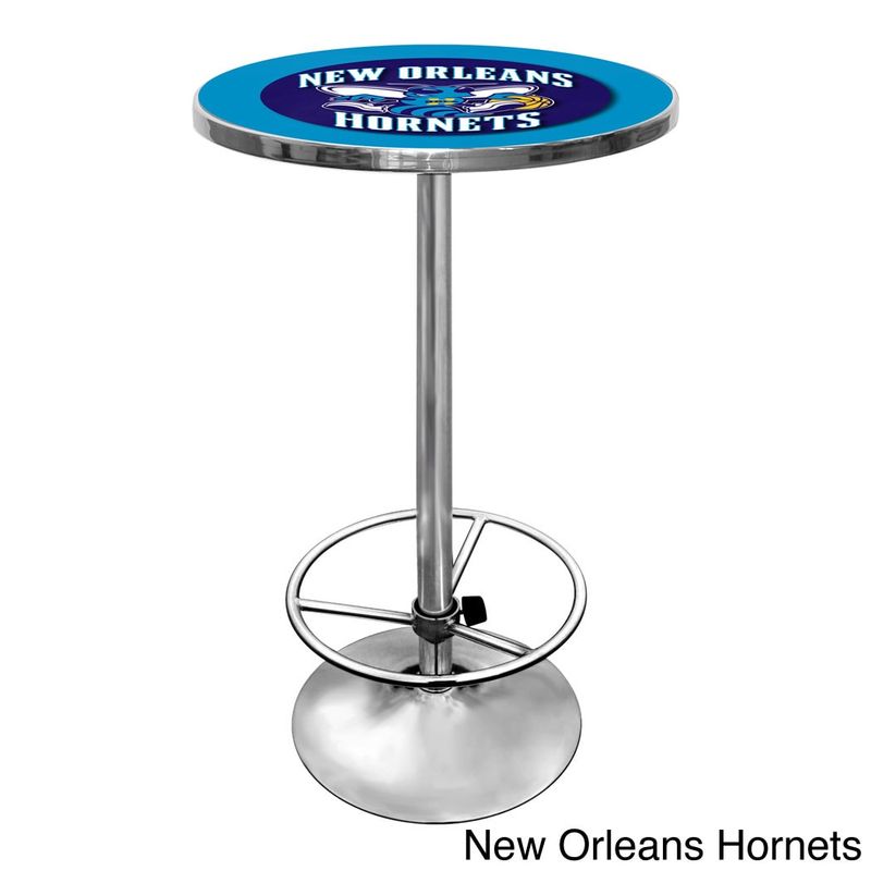 NBA Chrome Pub Table - Milwaukee Bucks NBA Chrome Pub Table