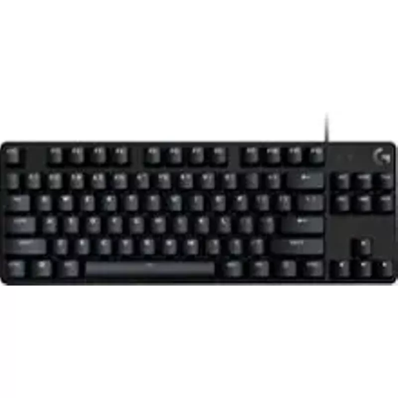 Logitech - G413 TKL SE Tenkeyless Wired Mechanical Tactile Switch Gaming Keyboard for Windows/Mac with Backlit Keys - Black
