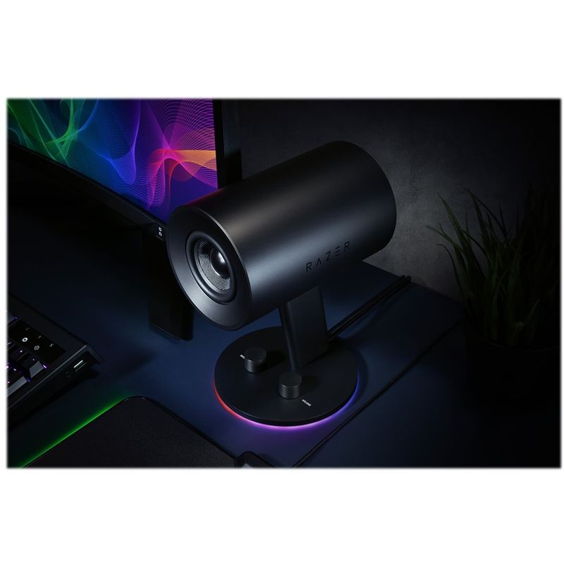 Alt View Zoom 17. Razer - Nommo Chroma 2.0 Gaming Speakers (2-Piece) - Black