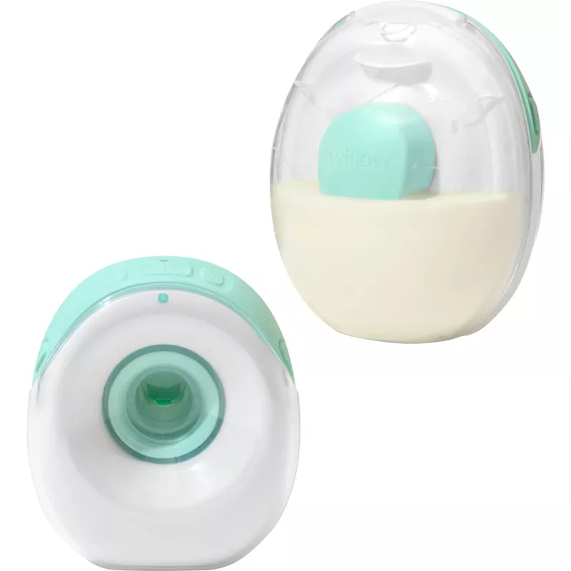 Willow - Go Hands-Free Wearable in-bra Double Electric Breast Pump - Clear