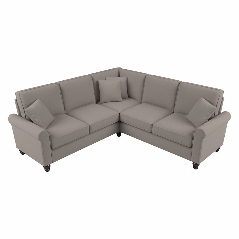 Rent to own Hudson 87W L Shaped Sectional Couch by Bush Furniture