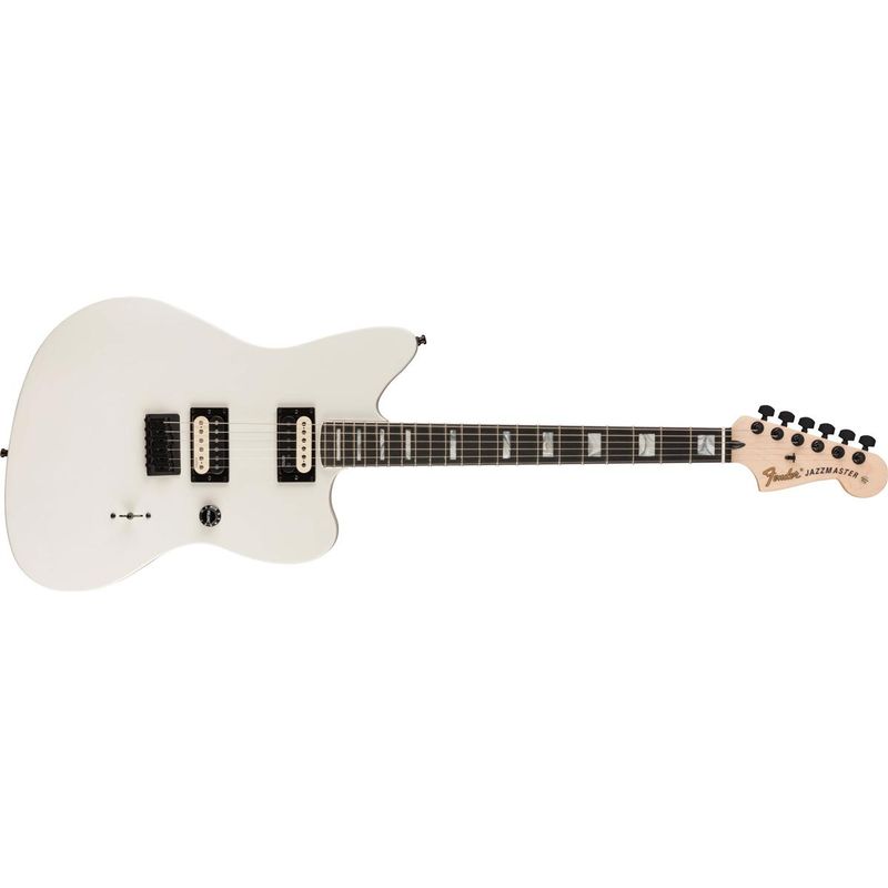 Fender Jim Root Jazzmaster V4 Electric Guitar, Ebony Fingerboard, Arctic White