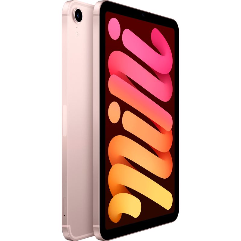 Alt View Zoom 11. Apple - iPad mini (Latest Model) with Wi-Fi + Cellular - 64GB - Pink (Unlocked)